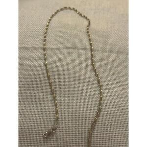 Lot a615 18 inch 925 sterling silver chain necklace